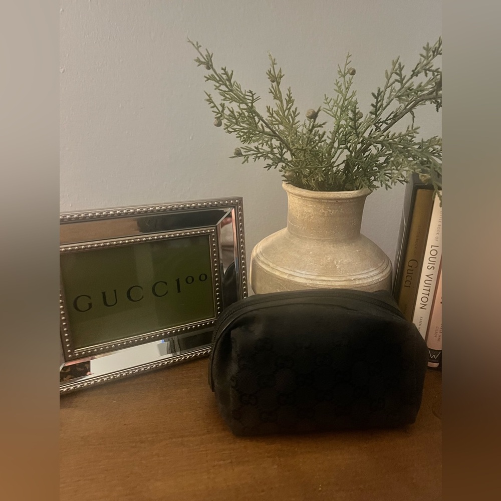 Gucci CC Canvas Pouch